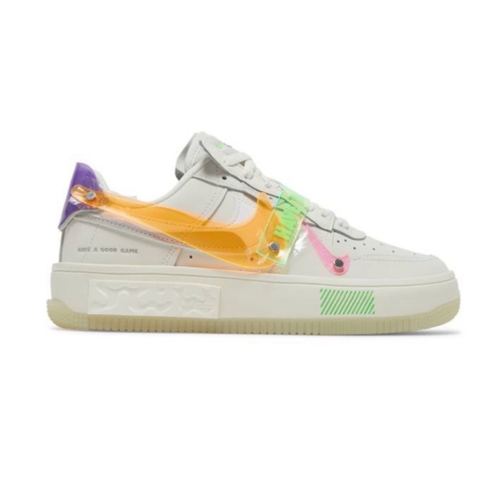 Nike women’s Fontana  Air Force “ Have a good game “ Glow in dark sole New 7.5